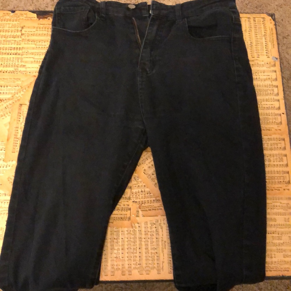 Forever 21 black skinny jeans